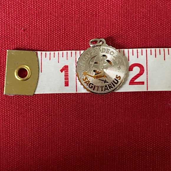 Sterling Silver Sagittarius Archer Zodiac Charm - Picture 4 of 12